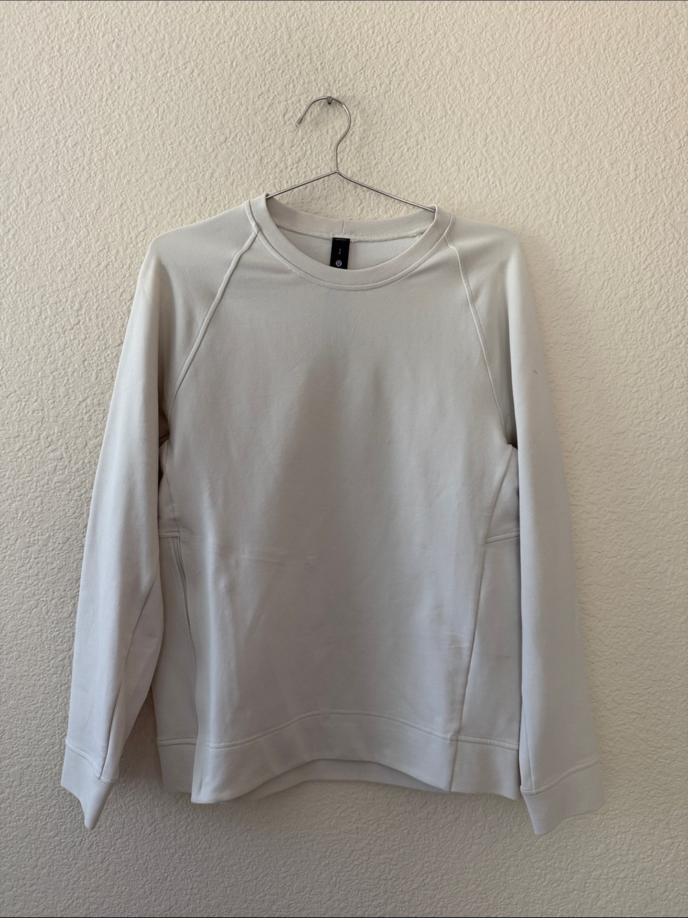 lululemon athletica Crewneck Top in Light Beige